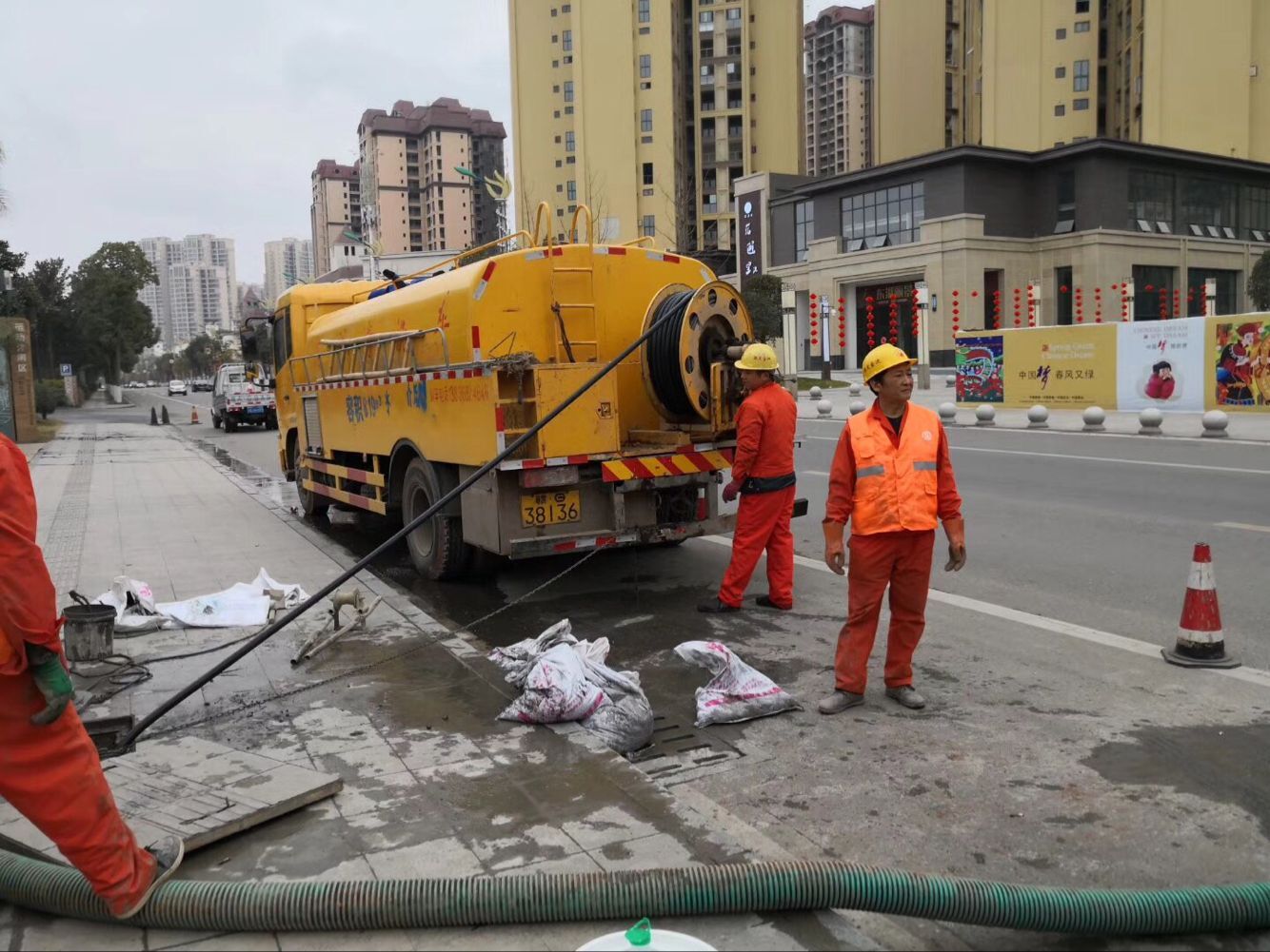 鱼台排污管道清淤-管道清洗