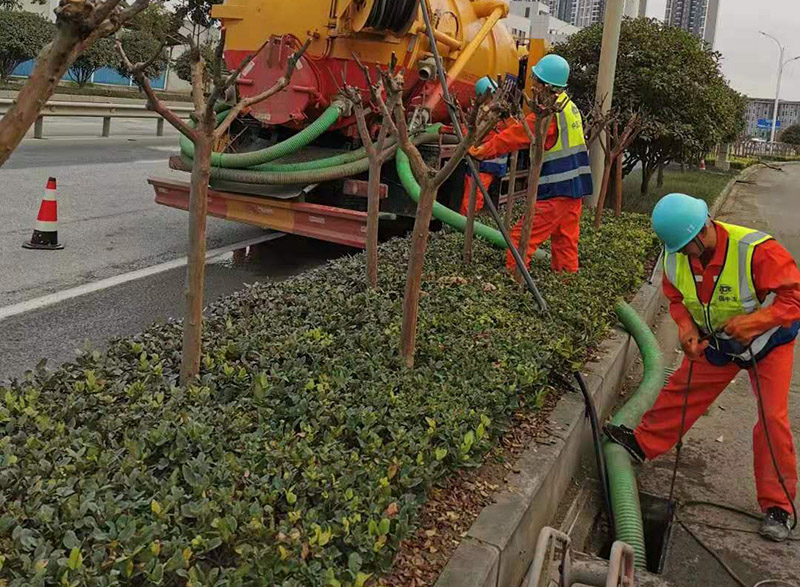 鱼台市政管道清淤